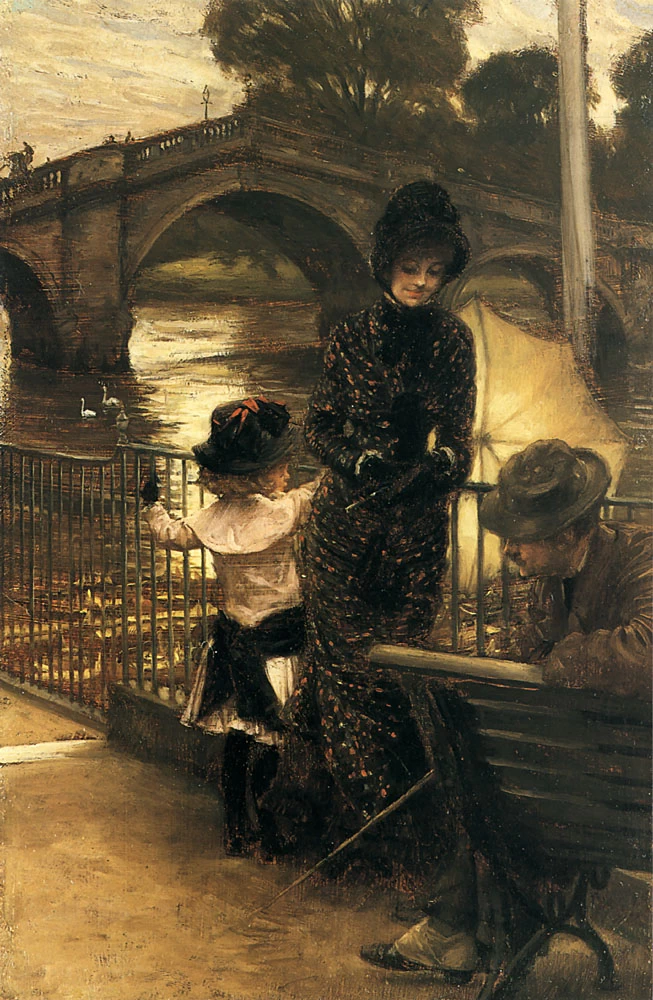 James Tissot - Dal Tamigi a Richmond, 1878